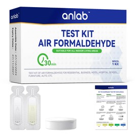 Air Formaldehyde (HCHO) DIY Test Kit - Used for Air Quality Testing, Detector Used for Home, Residential, Business, Hotel, Hospital, School, Furniture, Auto (Pack of 1) (5)