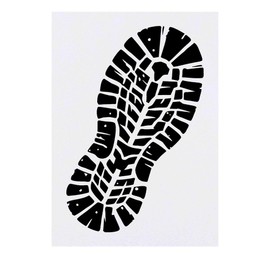 'Boot Print' Temporary Tattoo - Water Resistant, Skin-Safe, Non-Toxic Transfer (TO00078045)