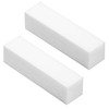 TRIXES 10 x Sanding Blocks - Shapes of Natural Acrylic