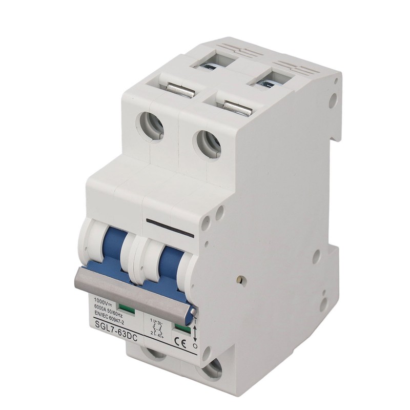DC Miniature Circuit Breaker Pa66 Quick Response Arc Extinguishing PV