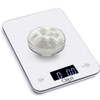 Ozeri Touch Professional Tempered Glass Digital Kitchen Scale, White