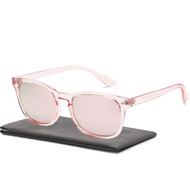 D Lolylad Sunglasses, Men's, Driving, Polarized Sunglasses, Ultra Lightweight, UV400 Sunglasses, Women's, pink2