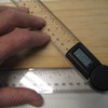 Wixey 200mm/ 8" Digital Angle Protractor with Clear Plastic Rule