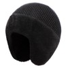 Oversize XL XXL Beanie with Earflap for Men Women Big