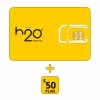 H20 H2O $50 Unlimited plan + Sim Card + First month
