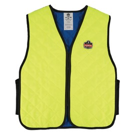 Ergodyne Chill-Its 6665 Evaporative Cooling Vest - Lime, Large