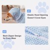 MANON ROSA Dog Bathrobe Towel - Absorbent Microfiber Robe for