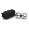 Z QINGZHENG 1.66 Inch,42mm Solid Stainless Steel Baoding Balls,Health Exercise