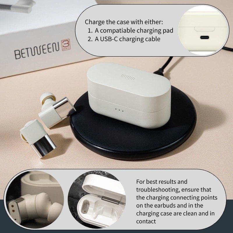 Status Audio Between 3ANC Bone Wireless Earbuds - Triple Driver