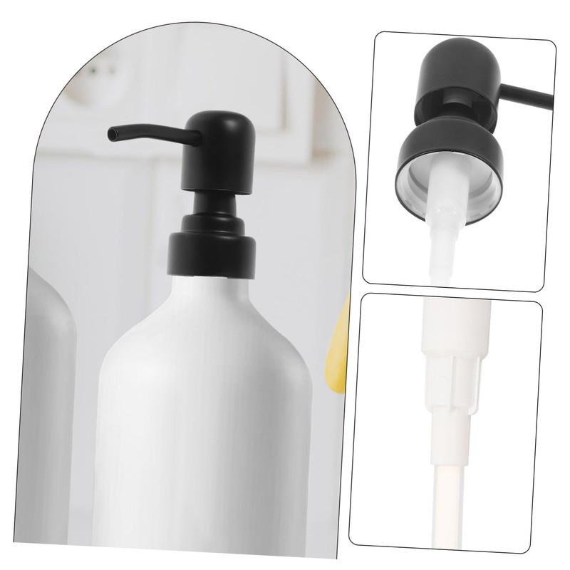 Baluue 2pcs Lotion Pump for Jars Replacement Pump for Shampoo