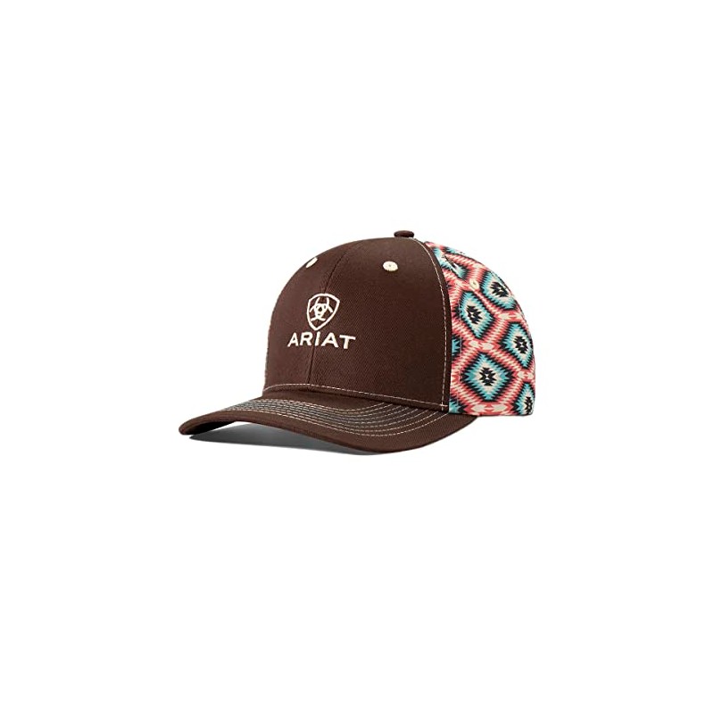 ARIAT Description Ladies Aztec Brown Cap