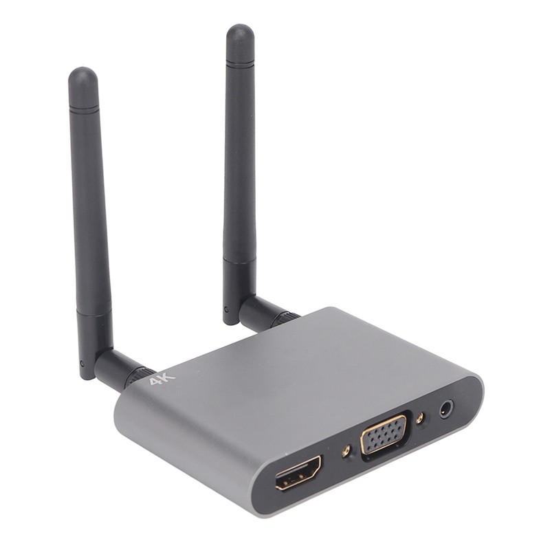 Wireless Display Adapter 4K Support 2.4GHz 5GHz WiFi VGA HD