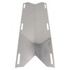2-Pack BBQ Grill Heat Shield Plate Tent Replacement Parts for