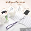 sourcing map Smooth Leather Wristlet Strap, Prevent Drop Wrist Lanyard