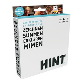Bezzerwizzer Studio, HINT Pocket, Party Game, Card Game, 4+ Players, from 15+ Years, 20 Minutes, German