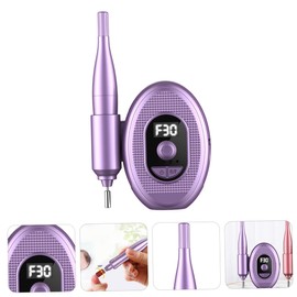 TOVINANNA 1 Set Nail Drill File Professional Polishing Machine for Gel Nails Lightweight and Low Noise Manicure Tool to Use