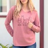 Here to Pet Dogs - Women's Cali Wave Hooded Sweatshirt