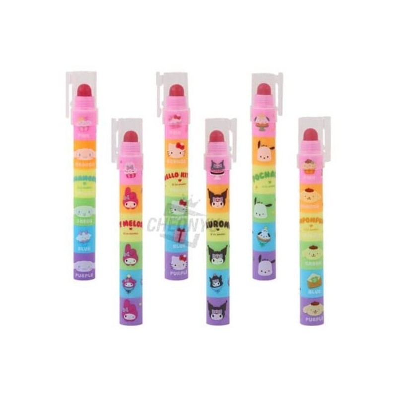 Sanrio Rainbow Block Highlighter Character Solid Deco Pens as Favors