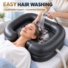 Inflatable Shampoo Basin for Hair Washing – Portable Foldable Wash
