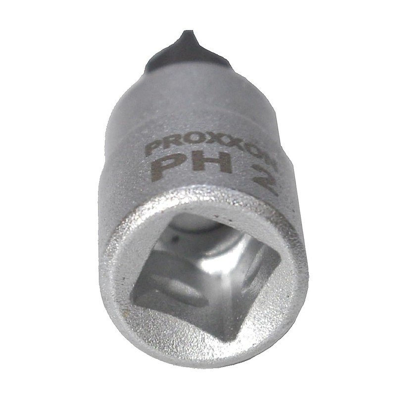 Proxxon 1/4-Inch Phillips Insert, Size 2, Pack of 1, 23731