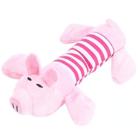 CAMITER 6 Pcs Puppy Toys - Interactive Teething Toys for Boredom,Dog Chews Toys For Small &Large Dogs (pink)