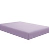 Sfoothome Queen Lavender Fitted Sheet Only, Wrinkle Free - Brushed