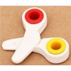 IWAKO white scissors school supplies eraser from Japan