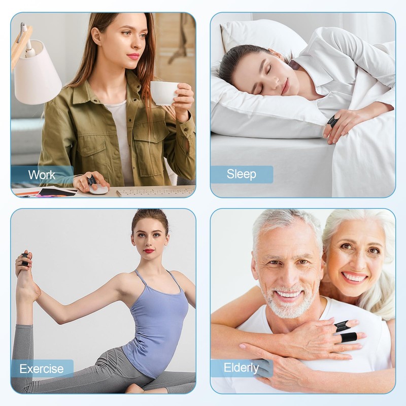 hautllaif Pack of 5 Splint Finger Bandages, Splint Stabiliser for
