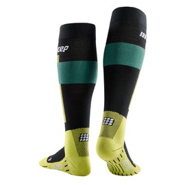 CEP - Men's Merino Ski Socks with Compression | Merino Socks Skiing with Padding | Anti Blisters Ski Socks Merino Wool