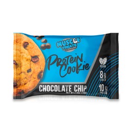 Forzagen Muscle Treats Protein Cookie 2 Flavors Available, Chocolate Chip and Midnight Chocolate (12 Pack, Chocolate Chip)