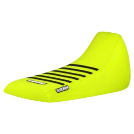 Enjoy Mfg 1988 - 2006 Yamaha Blaster Gripper seat cover  all NEON YELLOW w/ BLACK rib #178