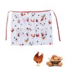 CHmiss Collecting Eggs Apron, Egg Collection Apron, Chicken Eggs Collecting