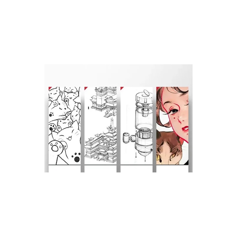 Estilografos Fineliner Lettering Manga Bosquejo 12pcs