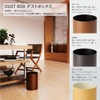FUJIEI DS-02 Tasper Trash Bin, L 2.8 gal (6.8 L),