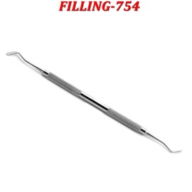 MEDSPO Professional Dental Probes Composite Filling Plugger | William Who | Explorer Root Pulp Canal Spreader Scaler | Ball Burnishers Tartar Remover | Instruments (FILLING 754)