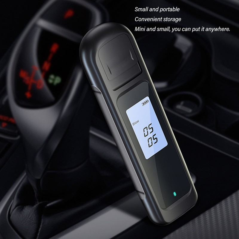 Portable Alcohol Tester Digital Display Alcohol Tester Accuracy Breath Alcohol