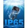 Solar Lights Outdoor 2 Pack, Bright Solar Pathway Lights IP65