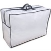 franknatur 2 x Storage Bag Carry Bag Zip for Duvets