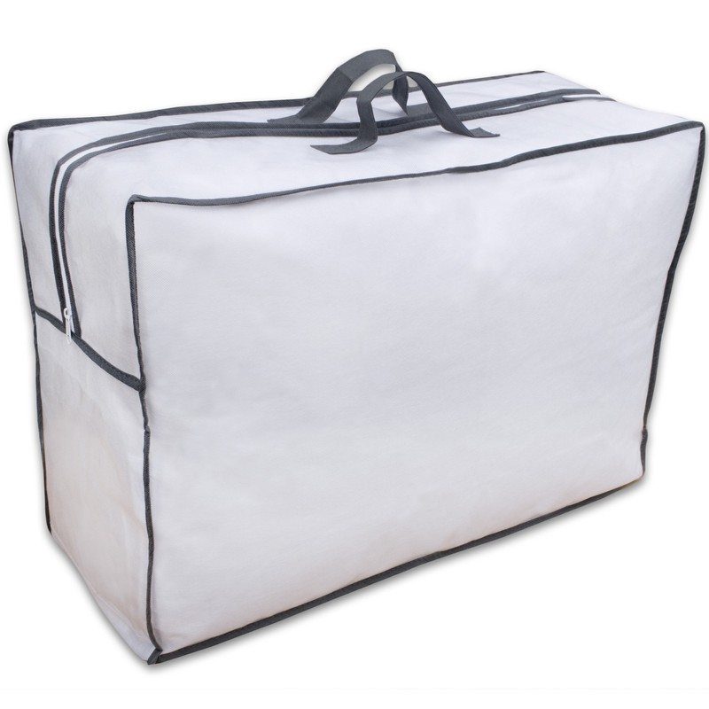 franknatur 2 x Storage Bag Carry Bag Zip for Duvets