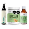 Kit Reafirmante : Flax Oil , Lecilean + Aceite Corporal