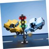 CORHAD Realistic Traffic Light Toy Set Building Blocks Kids Learning
