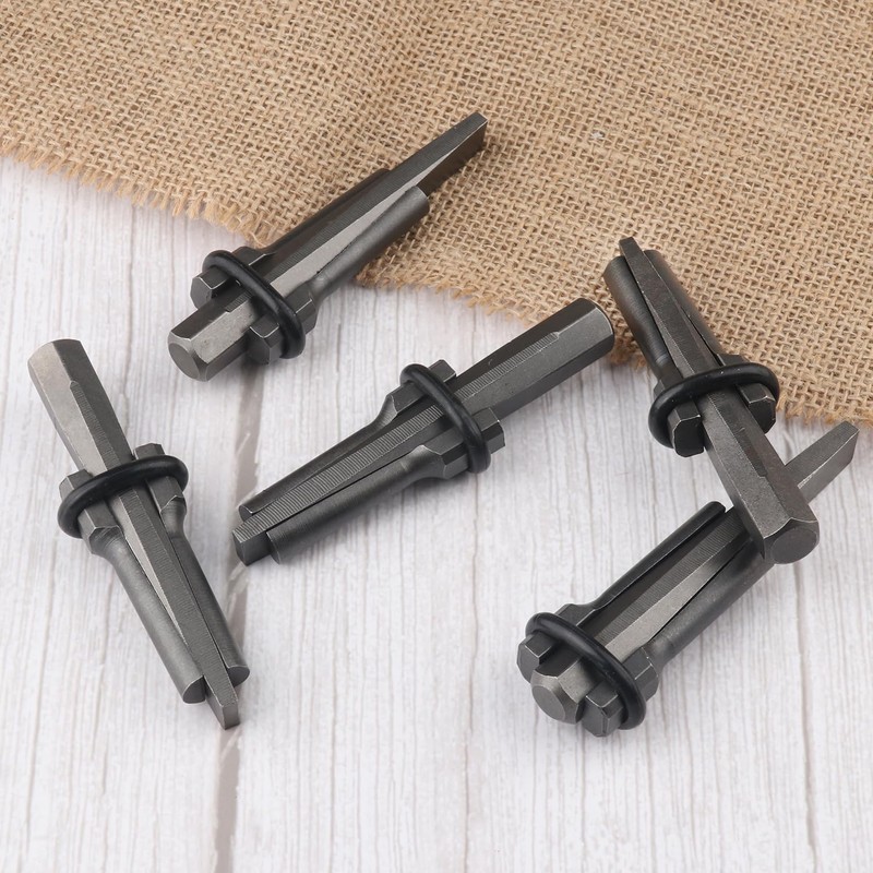 5 Packs 5/8 inch Stone Splitter, Wedge and Feather Shims,