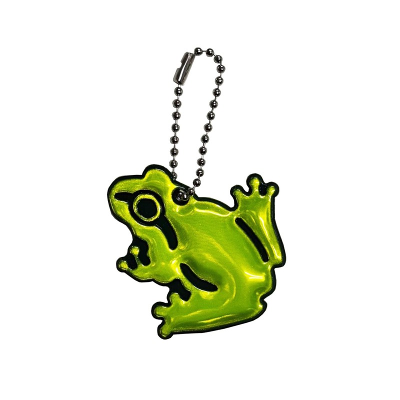Yoshio Frog Reflective Keychain Yellow HF-38