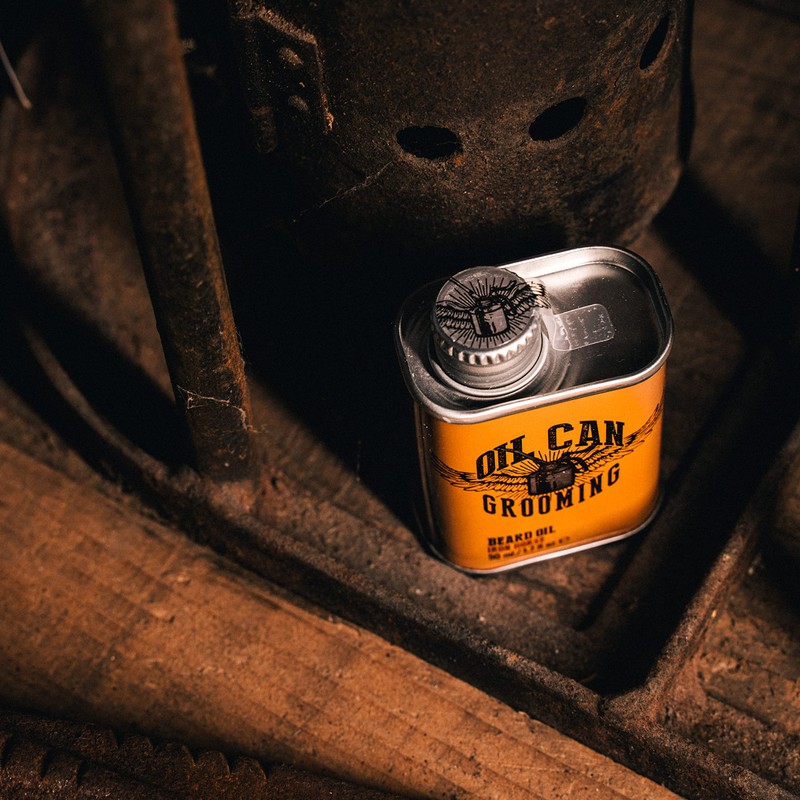 Oil Can Grooming Iron Horse Beard Oil 50ml