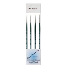 Davinci Watercolours Brush Set 1570 Nova 0/2, 0/3, 0/5, 0/10
