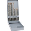Alpen 500007100 7 5-12 F4 KM SDS-Plus Hammer Drill Bits,