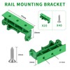 Lithyc 20-Piece (Set of 10) Rail Adaptor - DIN C45