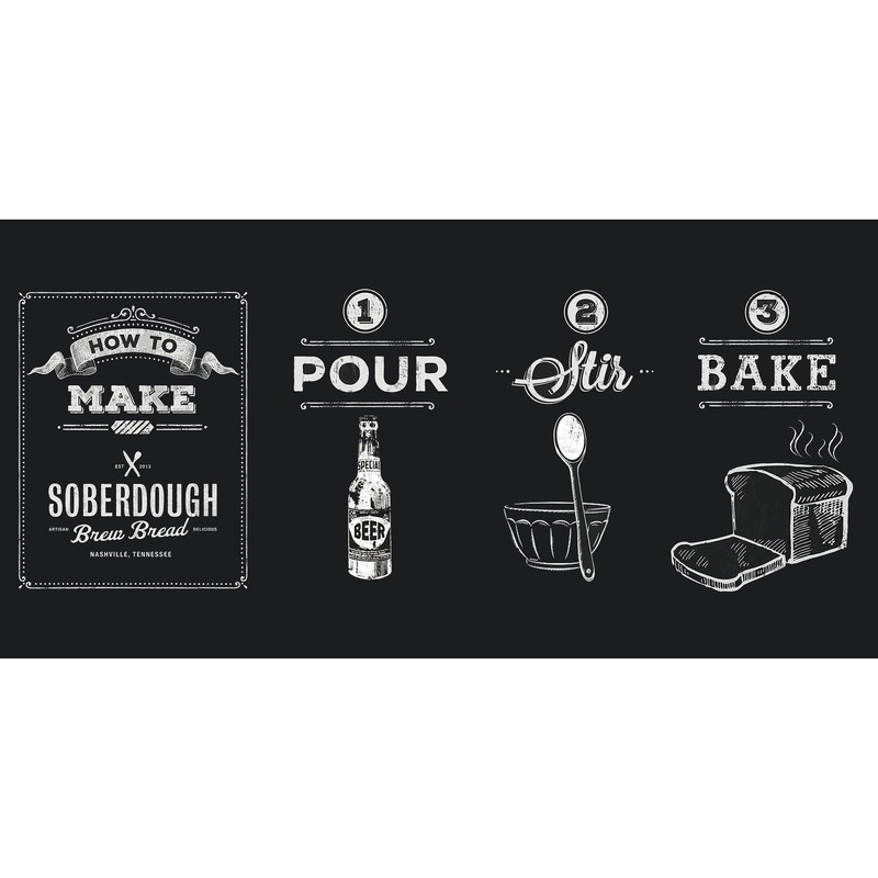 Soberdough Bread Mixes - Various flavors (Roasted Garlic)