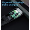 3 in 1 Type C Rapid Charging Cable, 47.2 inches