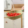 Scoop Plus Colander, Spoon Drainer/Strainer, Scoop, Drain and Serve, Dishwasher